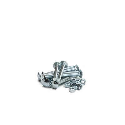 M12 x 150 Cup Square Carriage Bolt & Hexagon Nut (box of 10)