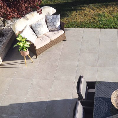 Global Stone Cadardo Porcelain Ardesia Dove Grey 600mm x 600mm x 20mm single slabs