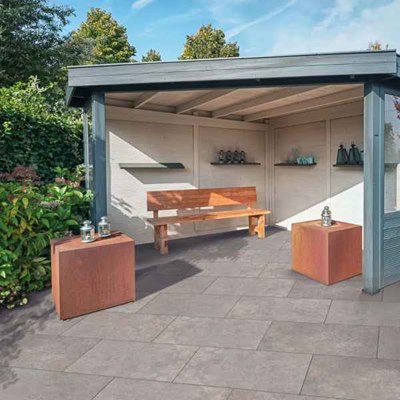 Seran Porcelain 900 x 600mm Silver Single Slab