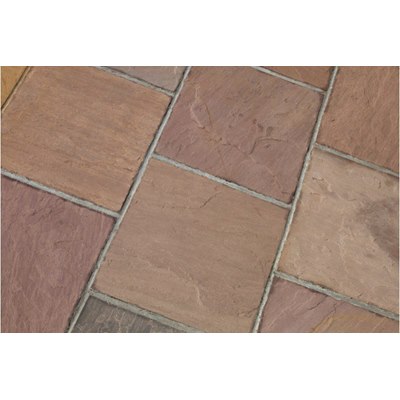 Autumn Brown Indian Sandstone Project Pack 18.7m2 - - 22mm calibrated