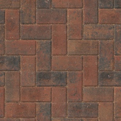200mm x 100mm x 50mm Standard Brindle Block Paving pack of 9.76m2