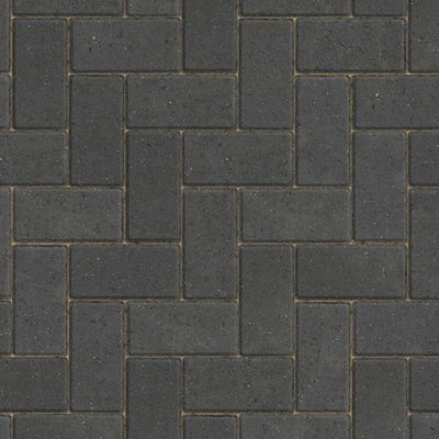 200mm x 100mm x 50mm Standard Charcoal Block Paving pack of 9.76m2