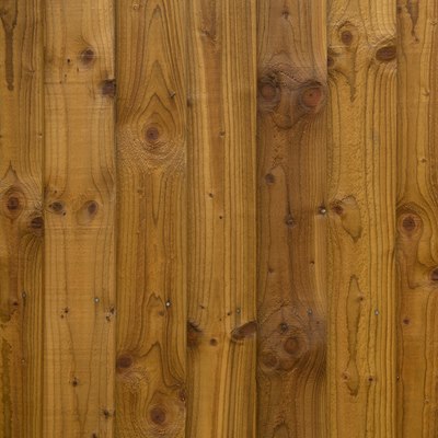 (2 ex) 22 x 150mm x 4.2m Pressure Treated Brown Feather Edge