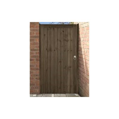 Babington Brown Featheredge Edge Gate 1.76m x 0.9m wide - A14608