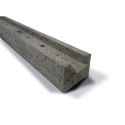 1.8m Concrete Slotted Intermediate Post [6ft]