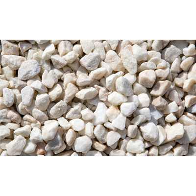 10mm - 20mm White Chippings Bulk Bag L61454
