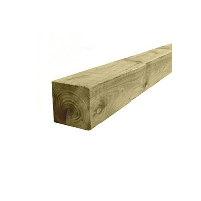 125mm x 125mm x 3.0m Green Treated Fence Posts
