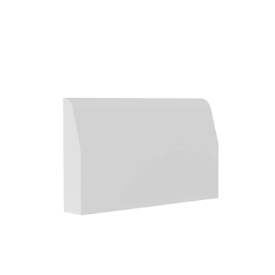18mm x 69mm Chamfered & Round MR MDF Primed Architrave 4.4m long