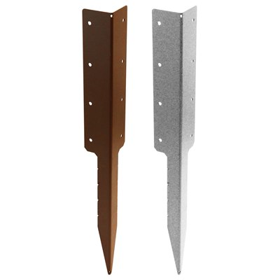 PERRY NO. 4714 SINGLE SLEEPER CORNER SUPPORT SPIKE BROWN 750MM 