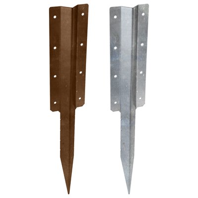 PERRY NO. 4716 DOUBLE SLEEPER STRAIGHT SUPPORT SPIKE BROWN 660MM