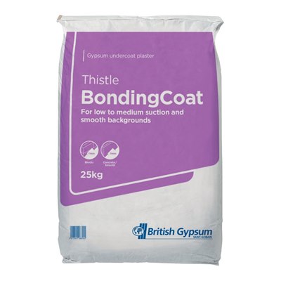 British Gypsum Thistle Bonding Plaster 25kg