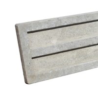 300CONGRA 1.83m (6') x 305mm Supreme Concrete Recessed Gravel Board