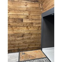 BR20042 (2 ex) 32 x 200mm x 4.2m Pressure Treated Brown Feather Edge