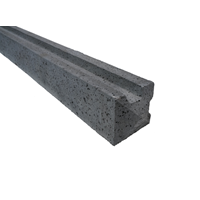 CONCGOODS2002 2.7m Concrete Slotted Intermediate Corner Post [9ft]