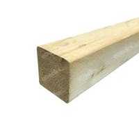 FENCEGREEN20001 150mm x 150mm x 3.0m Planed Graded to c24 Green Treated Planed Posts  E00049